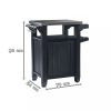 Unity 93L grill asztal