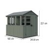 Potting shed kültéri műanyag ház