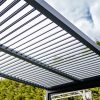 LUXE pergola 3x3m antracit