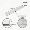 Leziter Picos tölgy SPC padló, szín: tölgy, vastagság: 4,5 mm, Fózoltan és fózolás nélkül is rendelhető.