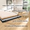 Leziter Sipadan tölgy Vinyl SPC padló, szín: tölgy, vastagság: 4,5 mm, Fózoltan és fózolás nélkül is rendelhető.