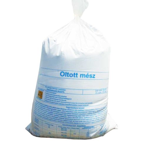 Oltott mész 25 kg/zsák