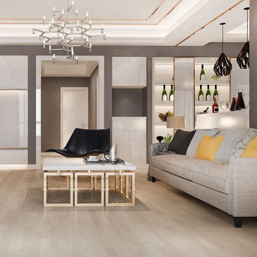 Krontex Exquisit laminált padló ezüstös tölgy 8 mm