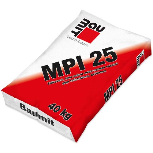 Baumit MPI 25 gépi alapvakolat 40kg