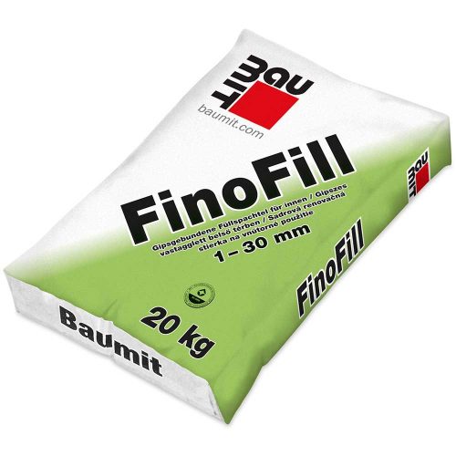 Baumit FinoFill Gipszes glettvakolat 1-30 mm 20 kg (60 zsák/raklap)