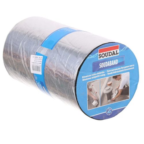 Soudal Soudaband Bitumenes tömítőszalag alu 30 cm x 10 m