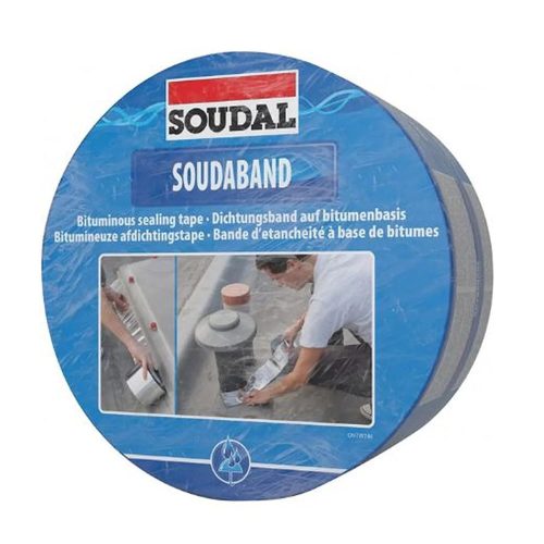 Soudal Soudaband Bitumenes tömítőszalag grafit 10 cm x 10 m