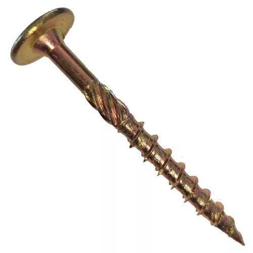 Faszerkezet építő csavar laposfejű 6x80 mm