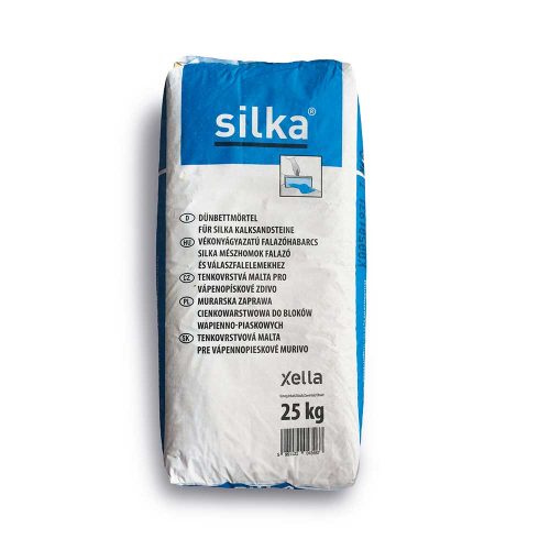 Xella Silka vékonyágyazatú falazóhabarcs 25 kg