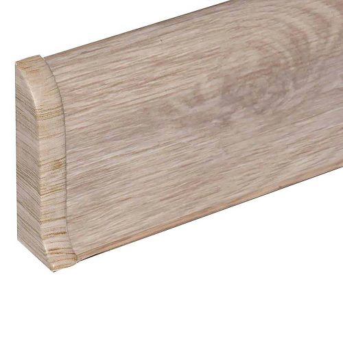 Márkamix Salag NG 56 mm PVC parketta szegélyléc végzáró elem balos Burgundi tölgy