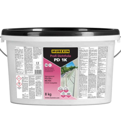Murexin PD 1K Profi kenhető vízszigetelés Vastagfólia 8 kg (36 darab/raklap)