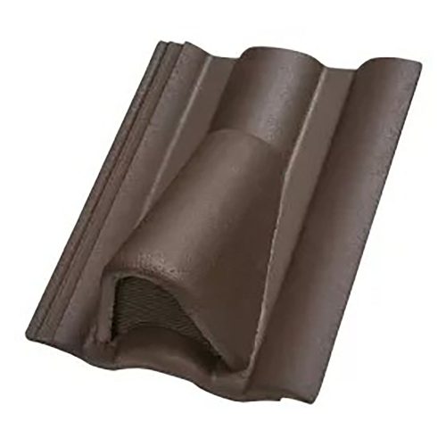 újHáz - Terrán - Standard Colorsystem Szellőzőcserép kakaóbarna RÉGI