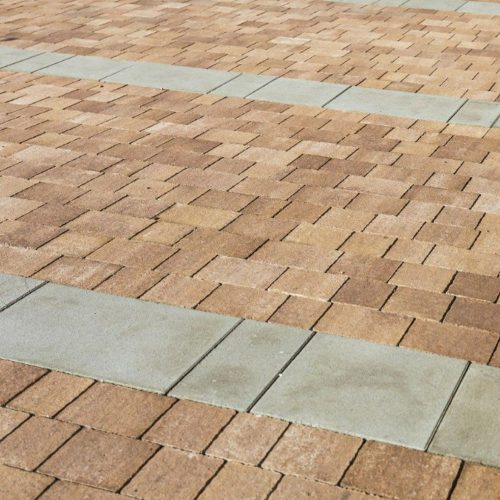 Leier Castrum Natúr kombi térkő natúr sepia 5 cm (12,8 m2/raklap)