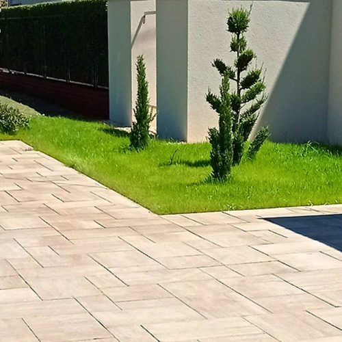 SW-térkő Hernádkő Kombi térkő széna 6 cm (11,46 m2/raklap)