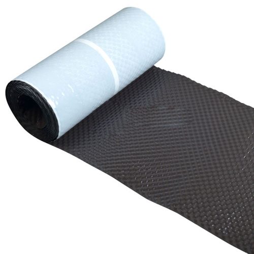 Dachler Alu Flex Plus 3D kémény- és falszegély fekete 300 mmx5 m