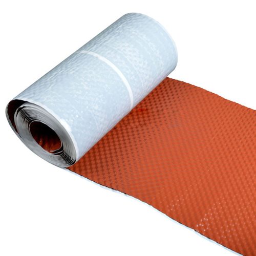 Dachler Alu Flex Plus 3D kémény- és falszegély téglavörös 300 mmx5 m