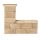 Leier Modern Kerítéskő normálkő satírozott natúr bézs-barna 40x20x20 cm (40 darab/raklap)