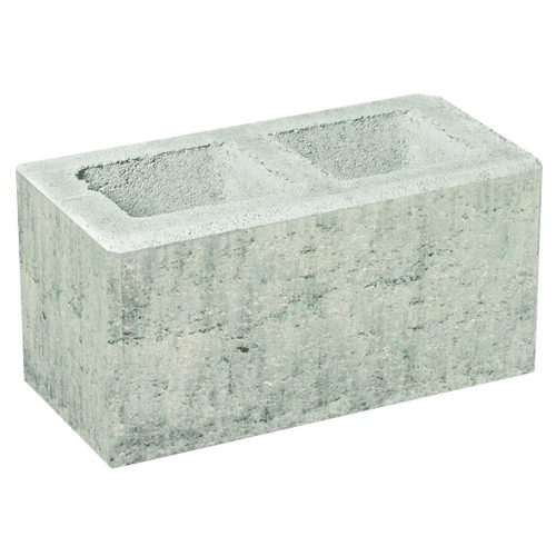 Leier Modern Kerítéskő normálkő satírozott natúr jégszürke 40x20x20 cm (40 darab/raklap)