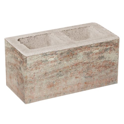 Leier Modern Kerítéskő normálkő satírozott natúr kagylóhéj 40x20x20 cm (40 darab/raklap)