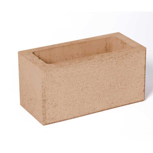 Leier Modern Kerítéskő normálkő natúr bézs 40x20x20 cm