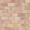 SW-Térkő - Tokajkő térkő pince (sárga-piros) 25x12,5x5 cm (12,5 m2/raklap)