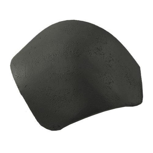 újHÁZ Leier Granite Lux Matt beton hármas elosztó kúpcserép (rögzítőkapoccsal) antracit