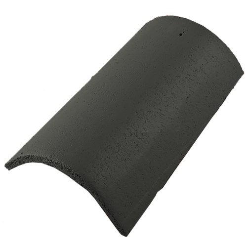 újHÁZ Leier Granite Lux Matt beton kúpcserép (rögzítőkapoccsal) antracit