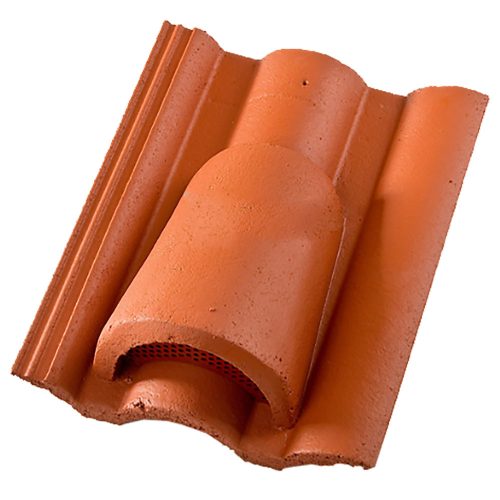 újHÁZ Leier Toscana Lux Matt beton szellőzőcserép kupakkal téglavörös (44 db/rkl)