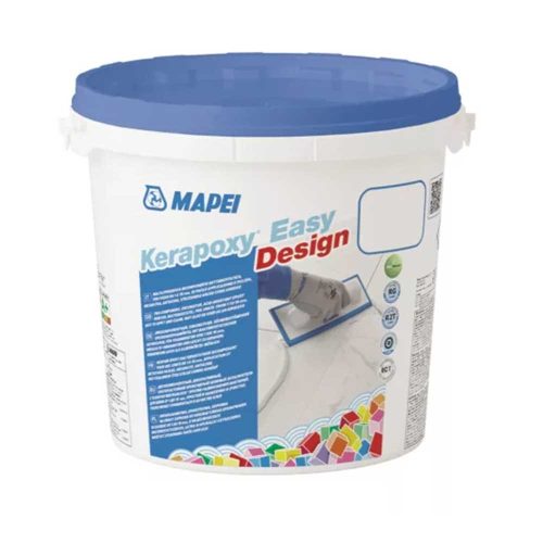 Mapei Kerapoxy Easy Design epoxi fugázó 100 fehér 3 kg