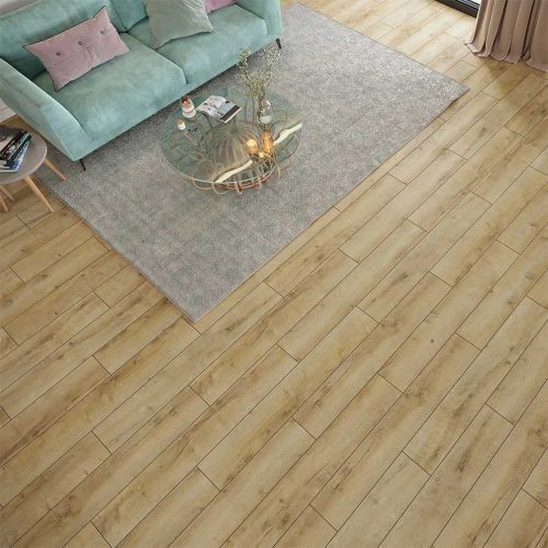 Classen Casa CLASSIC AQUA Energy Hudson Oak Mediev. Oak hellbr 8 mm laminált padló, színek: barna, fehér, szürke, padlófűtéshez alkalmazható.