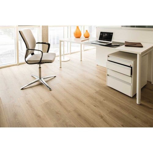 Kaindl CLASSIC AQUA Eiche Oak Evoke Coast 8 mm laminált padló, színek: szürke, barna (világos), barna, barna (sötét), padlófűtéshez alkalmazható.