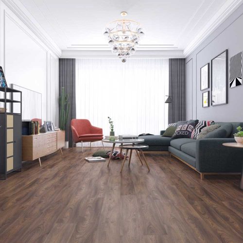 Classen Impression PRÉMIUM AQUA 4V AP. Alicante Oak oak dark 10 mm laminált padló, színek: szürke, barna (sötét), padlófűtéshez alkalmazható.