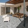 Semmelrock Citygo térkő 20x10x4 cm grafit-terra (16,2 m2/raklap)