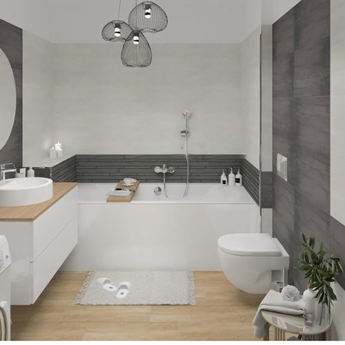 Paradyz Wood Basic Bézs 20x60 cm padlólap 1,32 m2/csomag